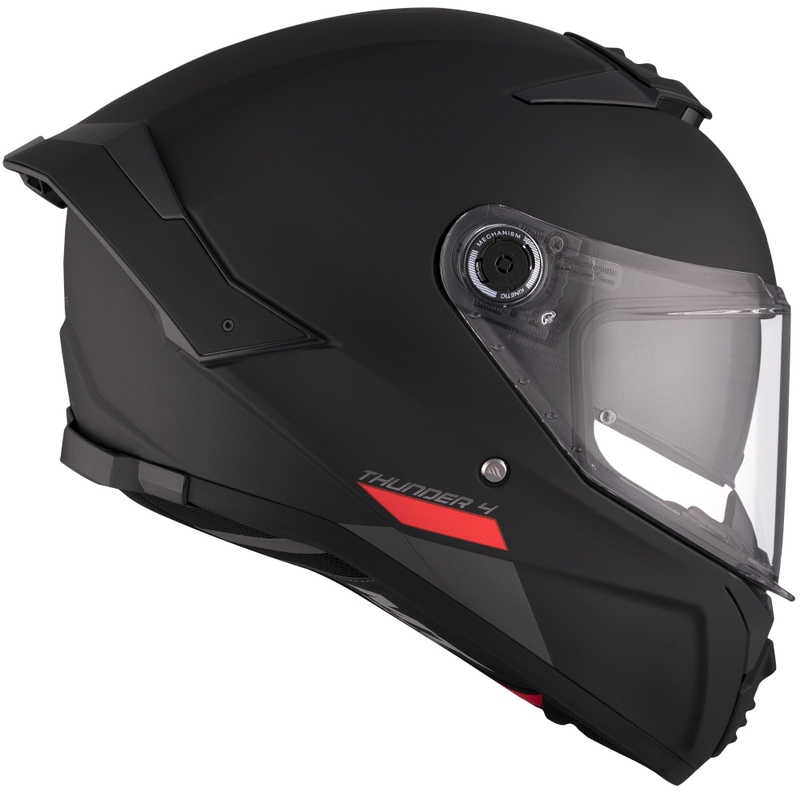 Casco integral de motocicleta MT FF118SV Thunder 4 SV negro mate