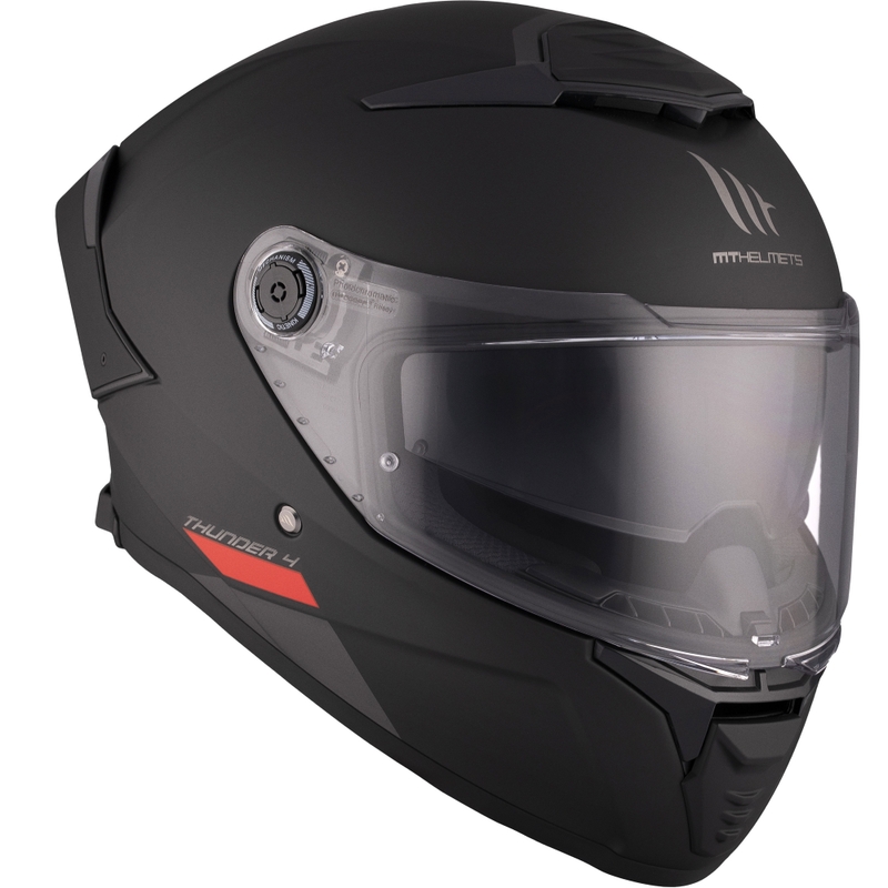 Casco integral de motocicleta MT FF118SV Thunder 4 SV negro mate