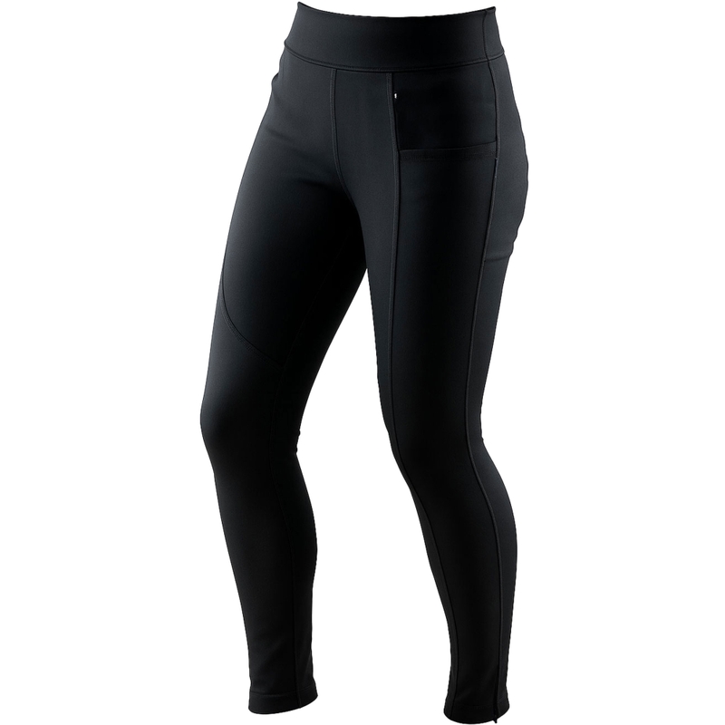 Leggings de moto cortos para mujer Street Racer Vixed, color negro.