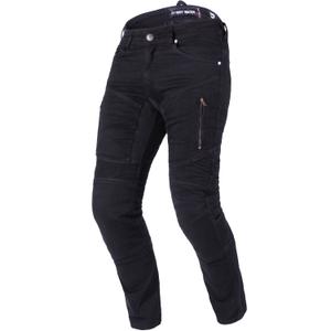 Vaqueros de moto Street Racer Stretch II CE negros