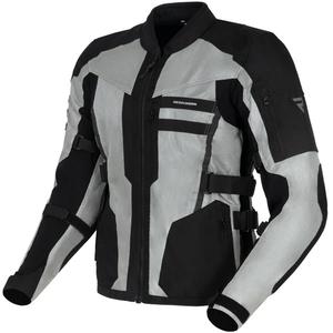 Chaqueta de moto Rebelhorn Scandal II plata-negro