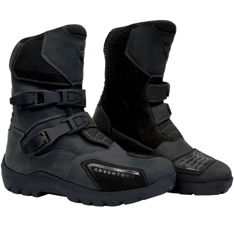 Botas Moto Street Racer Adventure Low WP Negro