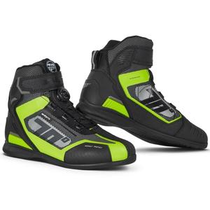 Botas de moto SEVENTY DEGREES SD-BR3 Veloce PRO negro-amarillo fluo