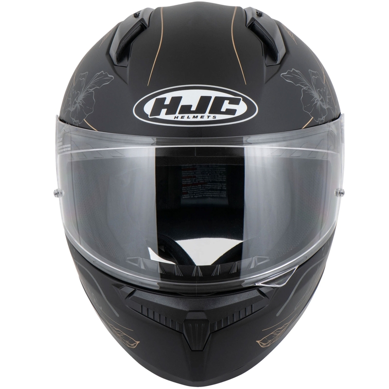 Casco integral de motocicleta HJC C10 Epik MC9SF negro-dorado