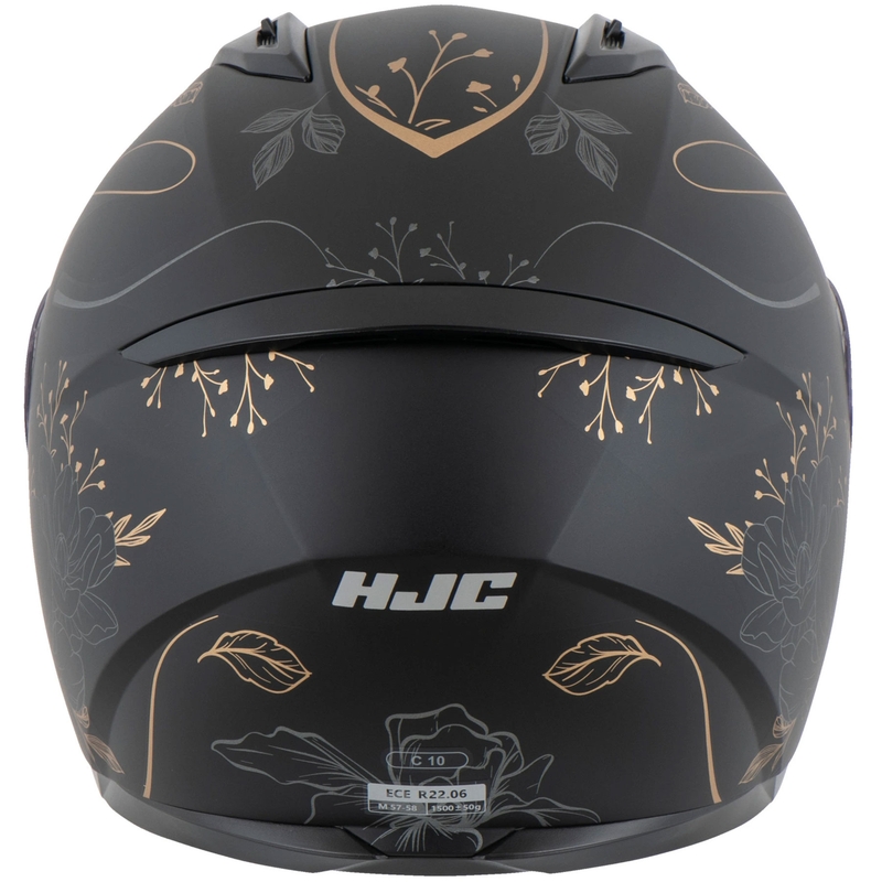 Casco integral de motocicleta HJC C10 Epik MC9SF negro-dorado