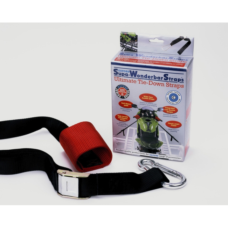 Correas de manillar Oxford Super WonderBar para asegurar la motocicleta
