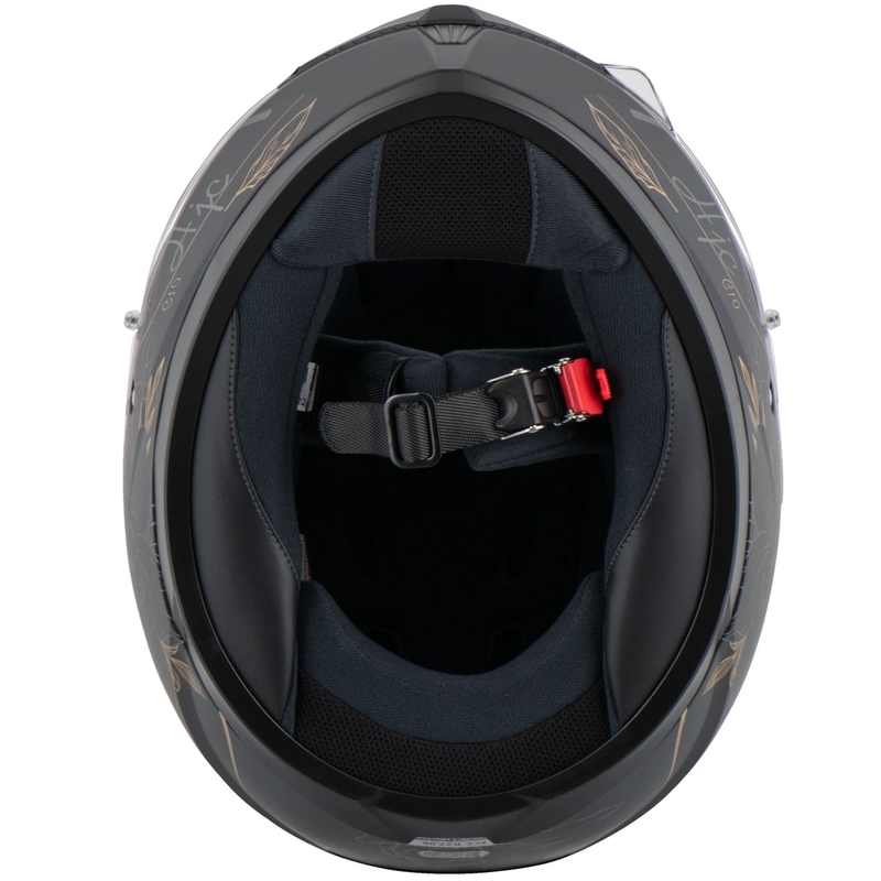 Casco integral de motocicleta HJC C10 Epik MC9SF negro-dorado