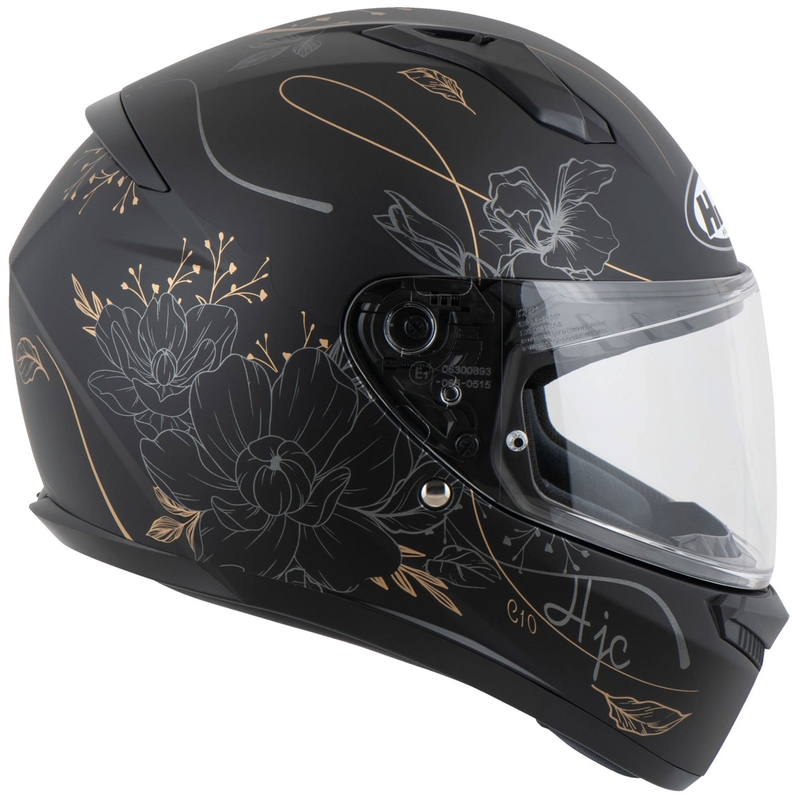 Casco integral de motocicleta HJC C10 Epik MC9SF negro-dorado