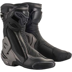Botas de moto Alpinestars SMX Plus 2 Negro-Gris oscuro