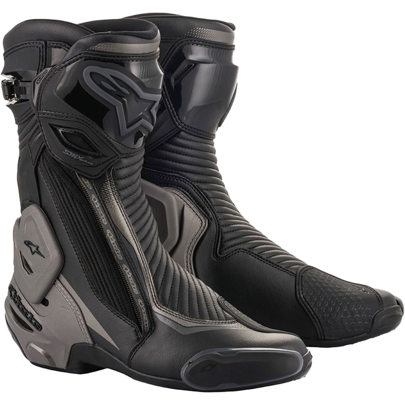 Botas de moto Alpinestars SMX Plus 2 Negro-Gris oscuro