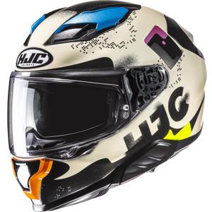 Casco integral de moto HJC F71 Faco MC28 multicolor