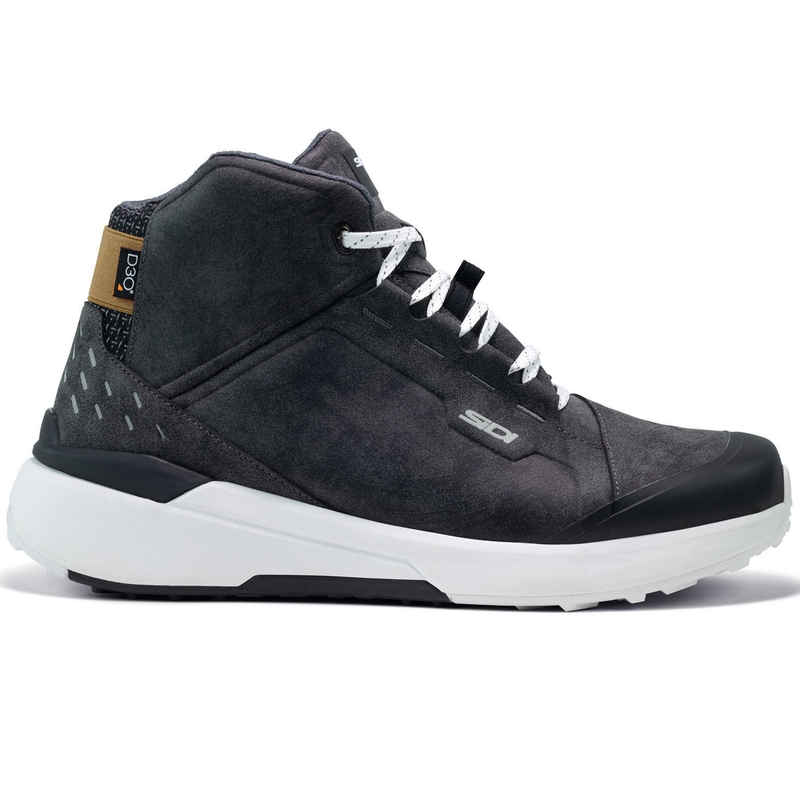 Botas de moto SIDI NUCLEUS Suede WP negro-blanco
