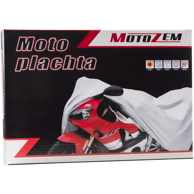 Lona para moto MotoZem - plata