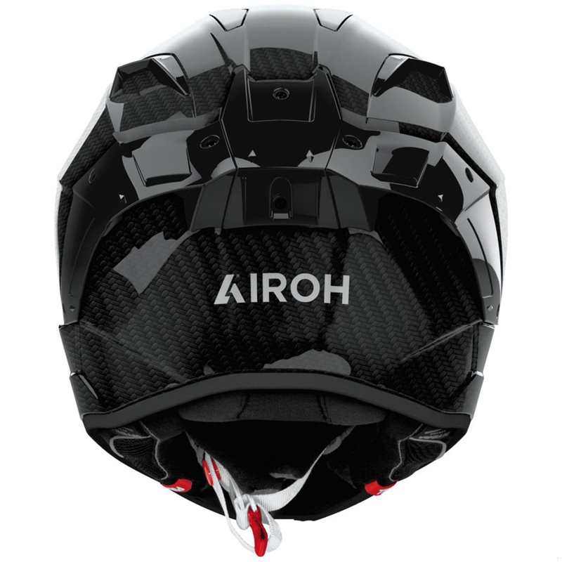 Casco integral de moto Airoh GP800 Carbon negro brillante