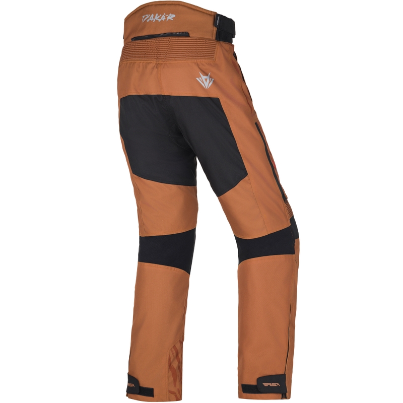 Pantalones de moto RSA Dakar 2 negro-arena