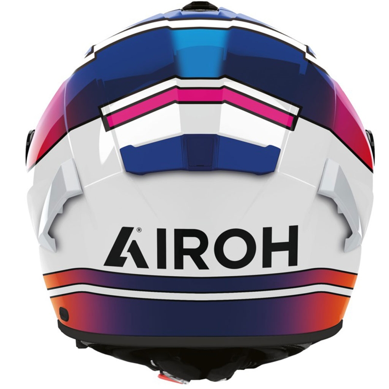 Casco integral de moto Airoh SPARK 2 con diseño arcoíris brillante