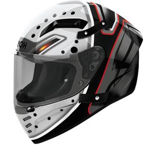 Casco integral de motocicleta Airoh CONNOR Masker gris-negro brillante