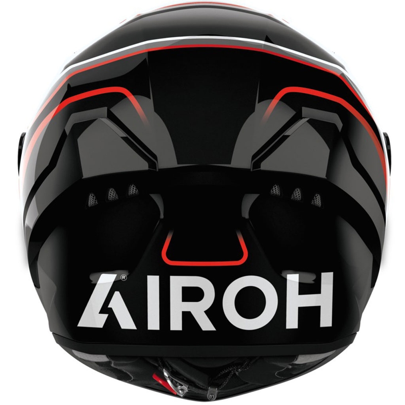 Casco integral de motocicleta Airoh CONNOR Masker gris-negro brillante