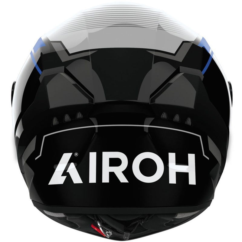 Casco integral de moto Airoh CONNOR Ego azul brillante