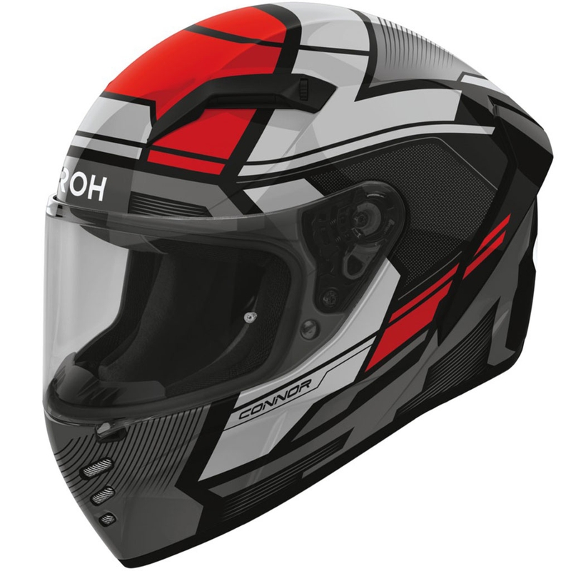 Casco integral de moto Airoh CONNOR Ego rojo brillante