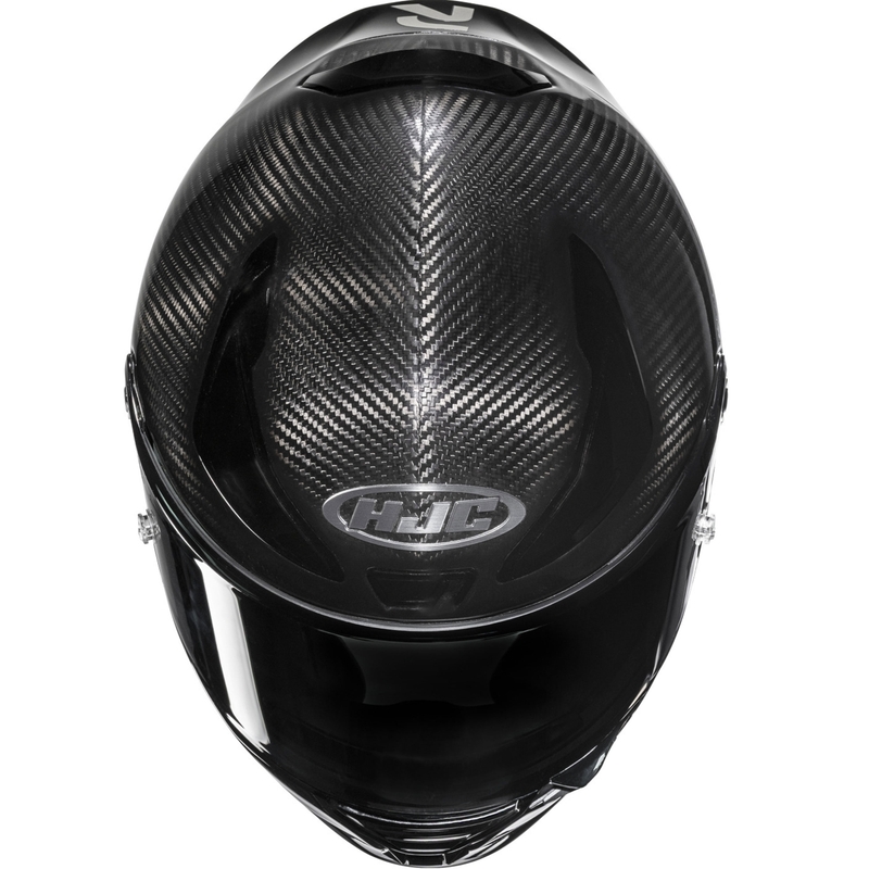 Casco integral de moto HJC RPHA 1 V2 CARBON Negro sólido