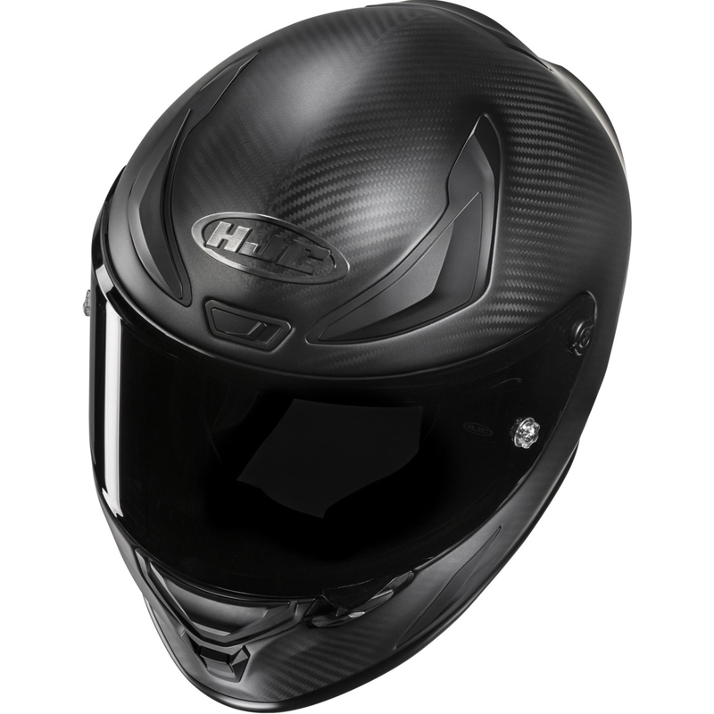 Casco integral de moto HJC RPHA 1 V2 CARBON Negro mate sólido