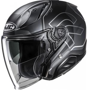 Casco de moto jet RPHA 31 Dereen MC5SF negro-gris