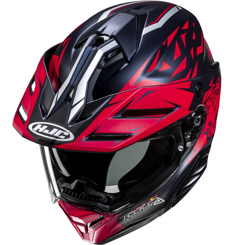 Casco de moto enduro HJC RPHA 60 Spielberg Red Bull Ring MC21SF azul-rojo