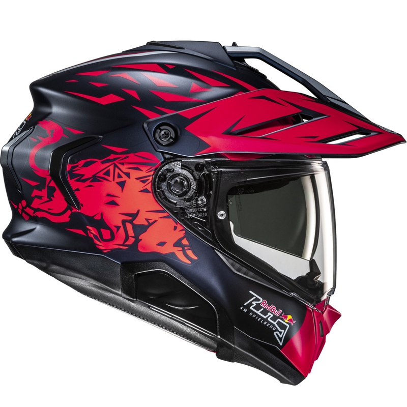 Casco de moto enduro HJC RPHA 60 Spielberg Red Bull Ring MC21SF azul-rojo