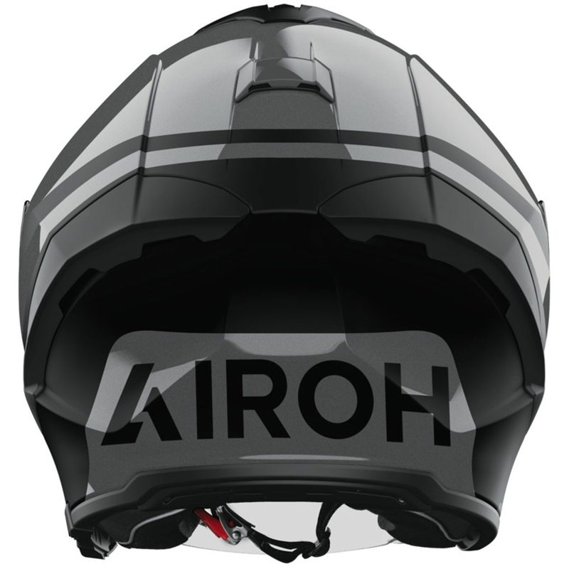 Casco de moto jet Airoh H21 Square negro mate-gris brillante