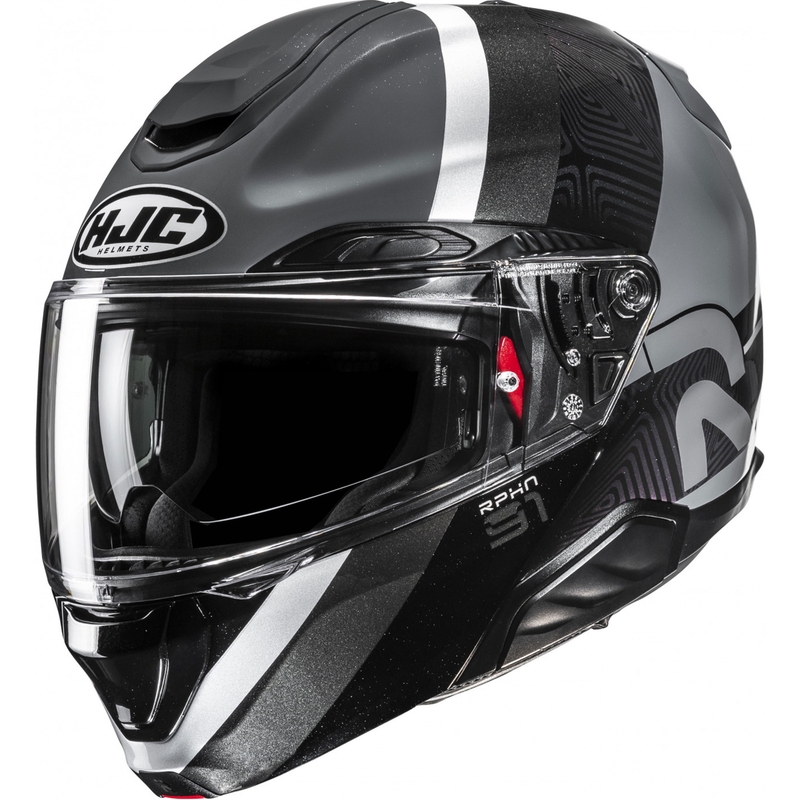 Casco de moto abatible HJC RPHA 91 Fensh MC5 negro-gris