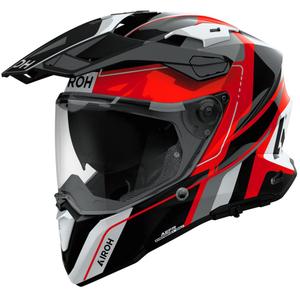 Casco de enduro Airoh Commander 2 Skip rojo brillante