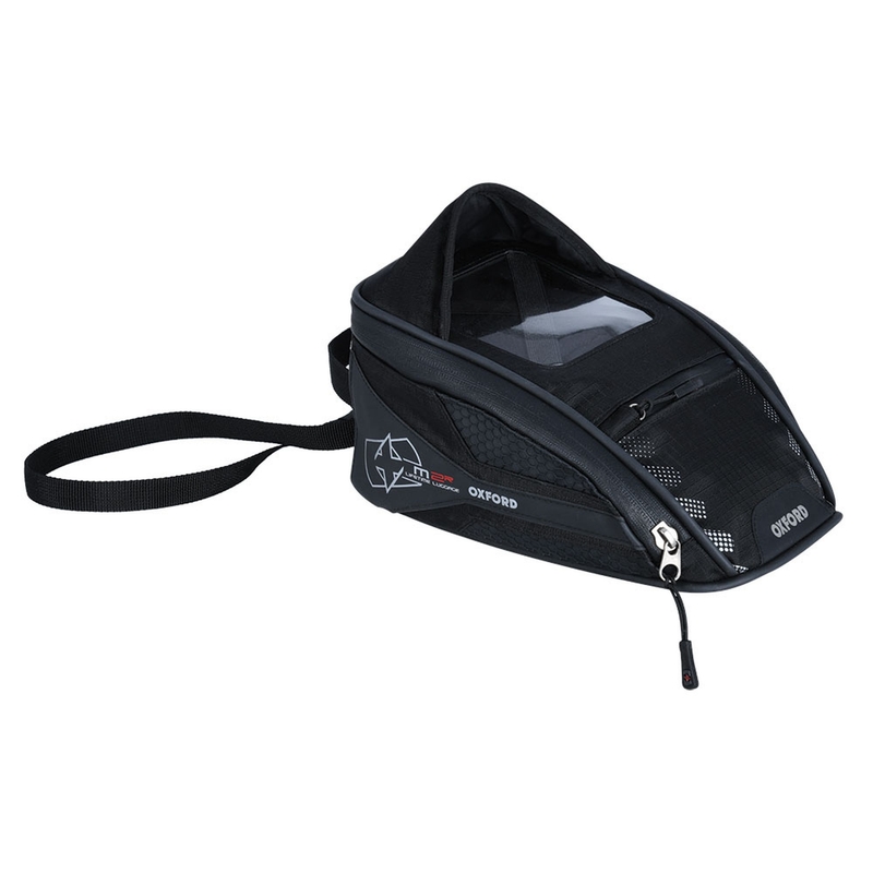 Riñonera para moto Oxford M2R negra
