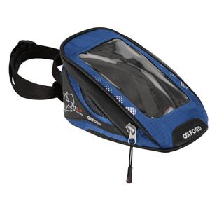 Riñonera para moto Oxford M1R Micro negro-azul