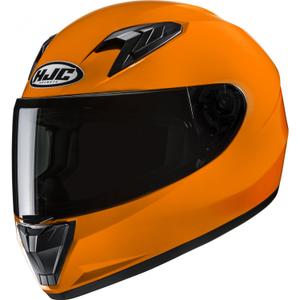 Casco integral de moto infantil HJC Y10 Solid Tramotno naranja
