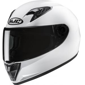 Casco integral de moto infantil HJC Y10 Solid blanco perla