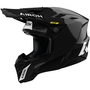 Casco de motocross Airoh Factory FIM de carbono brillante