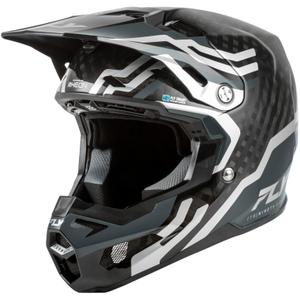 Casco de motocross FLY Racing Formula S Carbon Byte gris carbono-plata