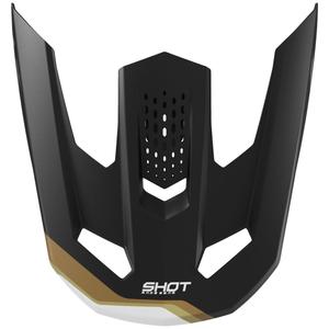 Visera para cascos Shot Speed Atomic, oro mate