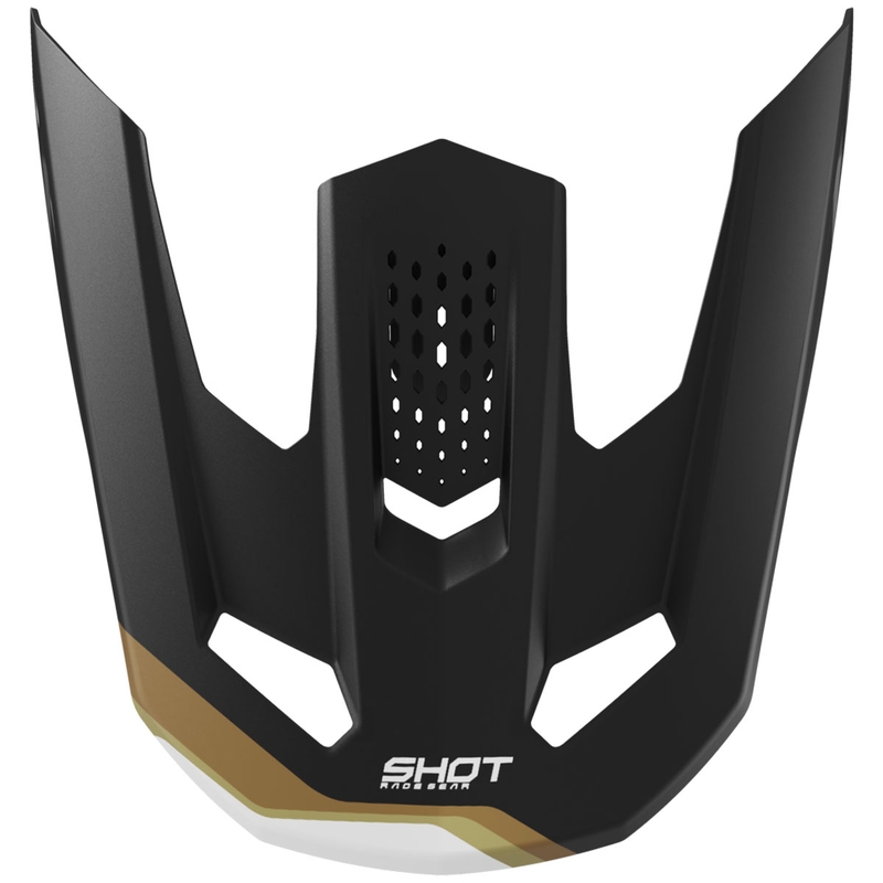 Visera para cascos Shot Speed Atomic, oro mate