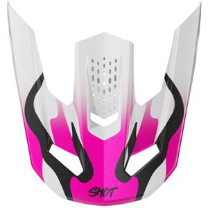 Visera para cascos Shot Speed Beast rosa perla