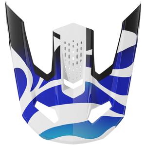 Visera para cascos Shot Speed Ghost azul brillante