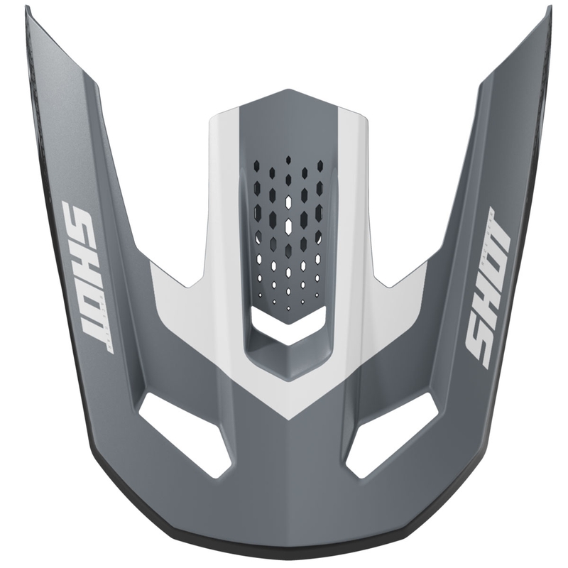 Visera para cascos Shot Speed Hybrid, gris mate