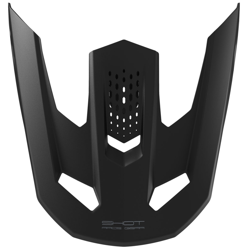 Visera para cascos Shot Speed Solid negro mate