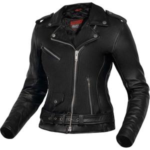 Chaqueta de moto Ozone Ramones para mujer Negro
