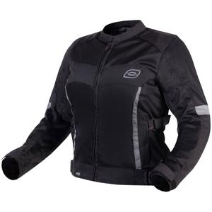 Chaqueta de moto para mujer Ozone Dart negra
