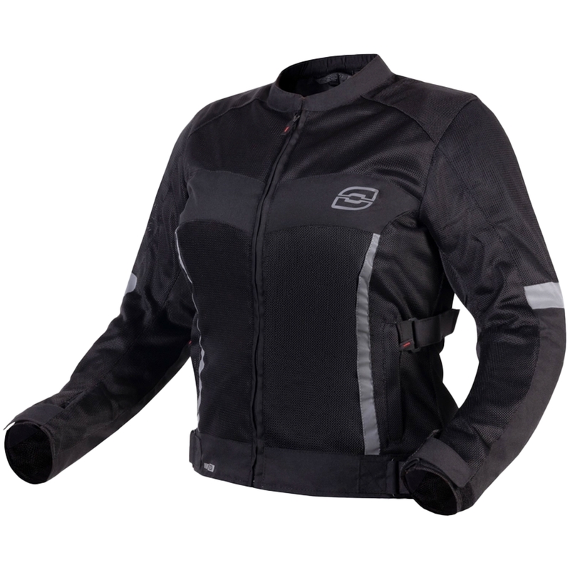 Chaqueta de moto para mujer Ozone Dart negra