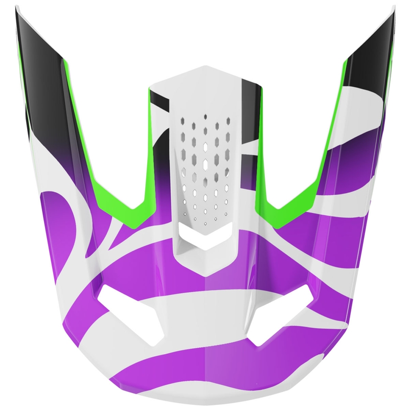 Visera para cascos infantiles Shot Speed Ghost morado