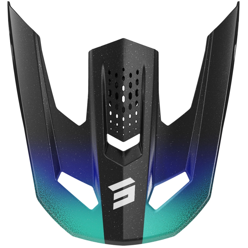 Visera para cascos infantiles Shot Speed Olymp azul perla