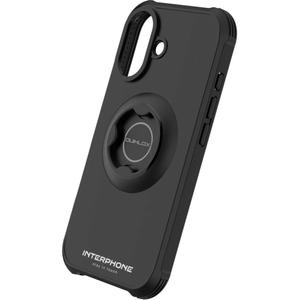 Funda Interphone QUIKLOX Tetraforce para iPhone 17, color negro
